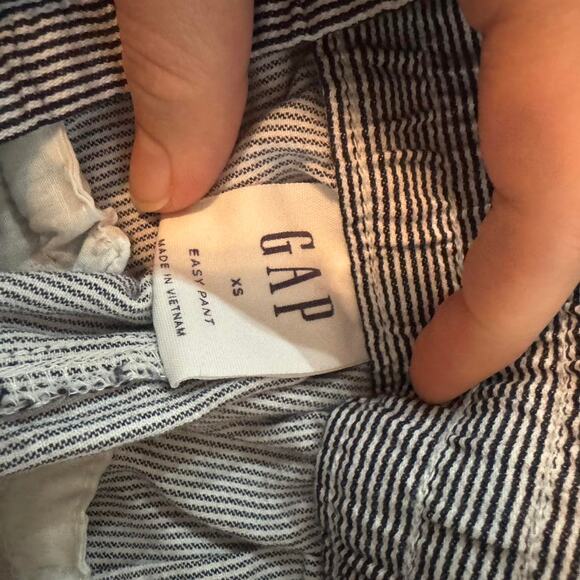 GAP Cotton Easy Pant Striped - Picture 2 of 3